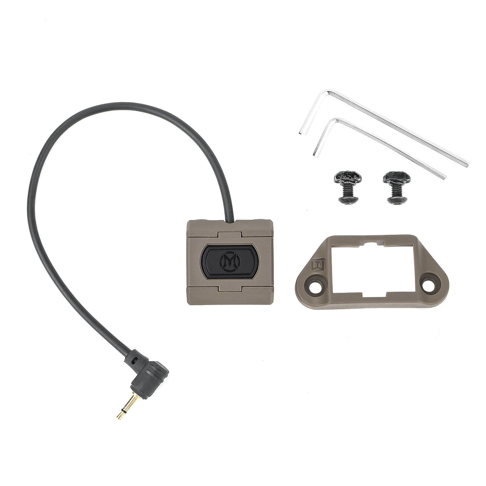 Amazon | NECARL 2.5mmプラグ タクティカル モジュラースイッチ【MLOK